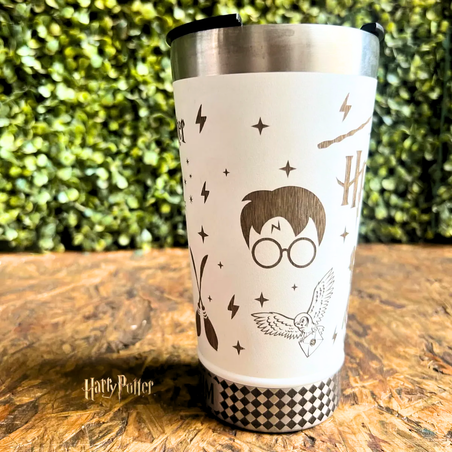 Exclusive: HP STLEY Custom Stainless Steel Insulated Cup 16oz 473ml Laser Engraved with Bottle Opener + *FREE GIFT 1x Coasters* - LIMITED EDITION